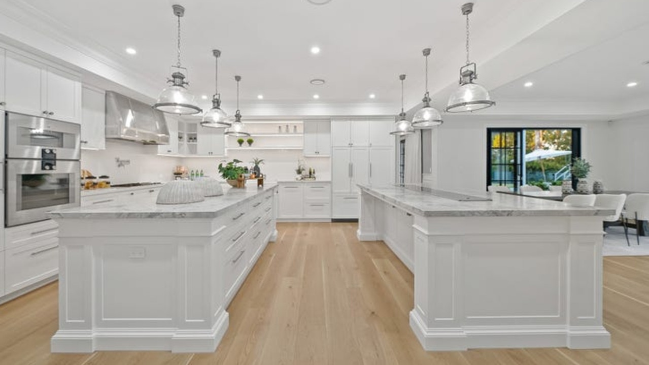 Why have one kitchen island when you can have two.