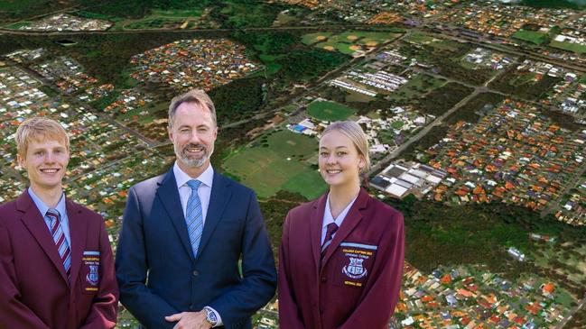 Ormiston College principal Brett Webster said the school spent time and money on ensuring it offered the latest in technology and learning. Picture: Contributed