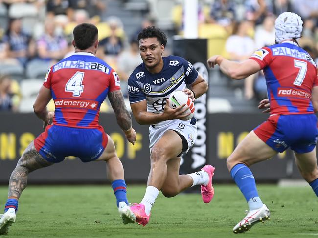 Jeremiah Nanai’s 76th minute try levelled the scores, and sent it to extra time. Picture: Getty Images