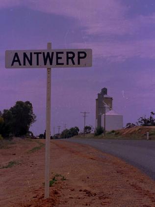 The city limits of Antwerp which local resident Ivan Polack says is still known worldwide for Joan Vollmer’s exorcism.