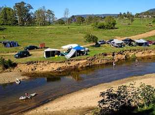 The Kenilworth camping ground at the centre of the dispute. Picture: Contributed