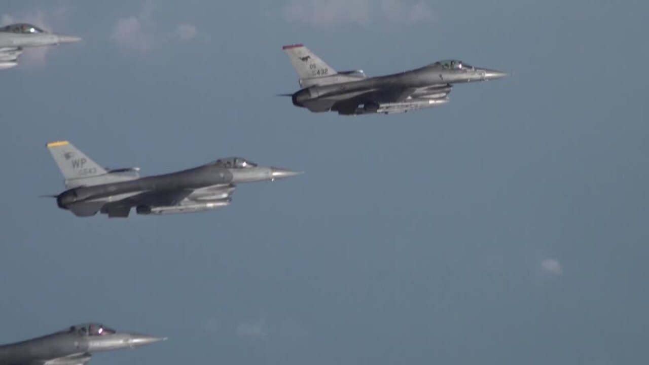 US, South Korea stage aerial drills after North's missile launch