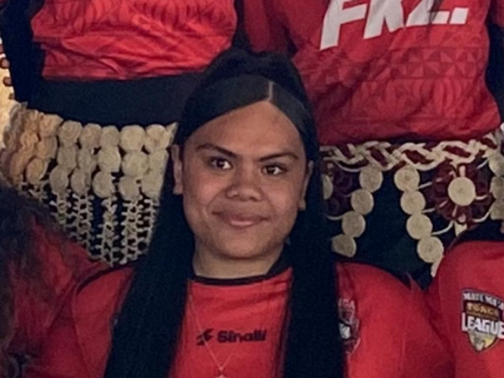 Sita Mapa of the Tonga U16s at the Harmony Nines. Picture: Contributed