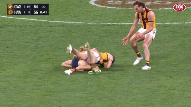 Back-to-back Giants dangerous tackles