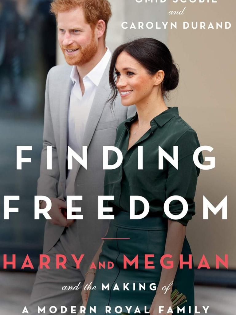 The book Finding Freedom is a hotly anticipated look into Meghan and Harry’s world. Picture: Supplied.