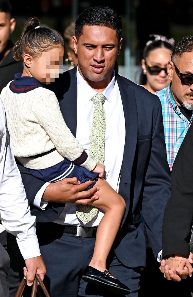 Oshae Jackson Tuiasau, 30, arrives for the third day of his criminal trial, June 4, 2025. Picture: NewsWire/John Gass