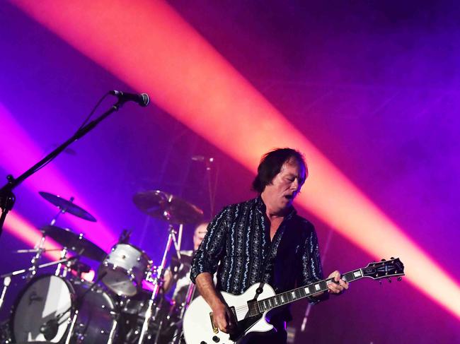 Hoodoo Gurus perform main stage at Gympie Music Muster. Picture: Patrick Woods.