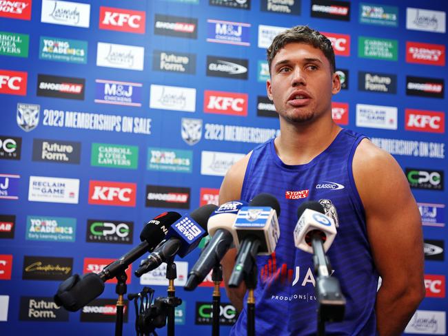 In just four years at the Bulldogs, Averillo witnessed two coaches being sacked, before he decided he needed a fresh start. Picture: Sam Ruttyn