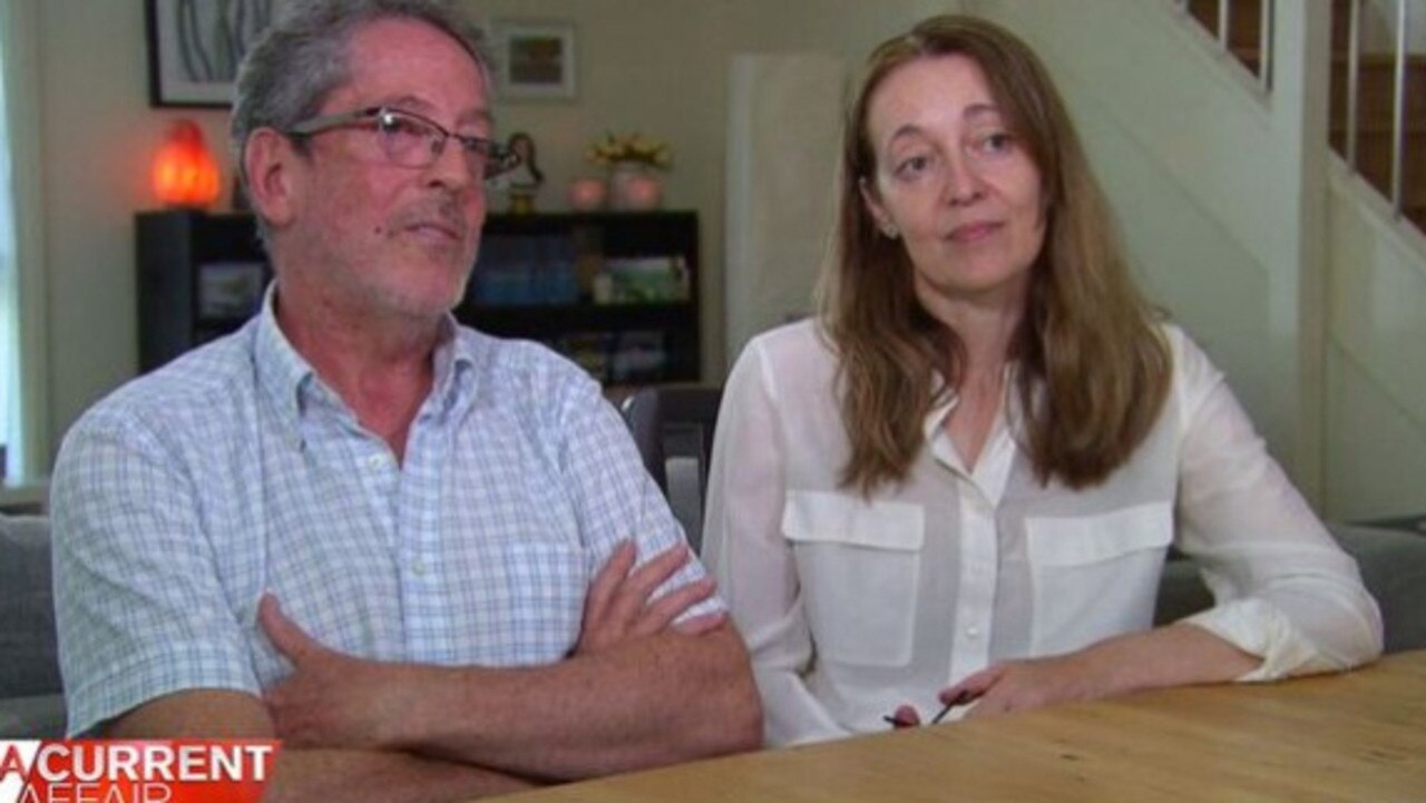 Vanni Donagemma lost his job and now his wife and daughter have to leave Australia despite being in the country for 20 years. Picture: Channel 9/ACA.