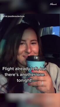 Check-in staffer 'ruins' woman's passport