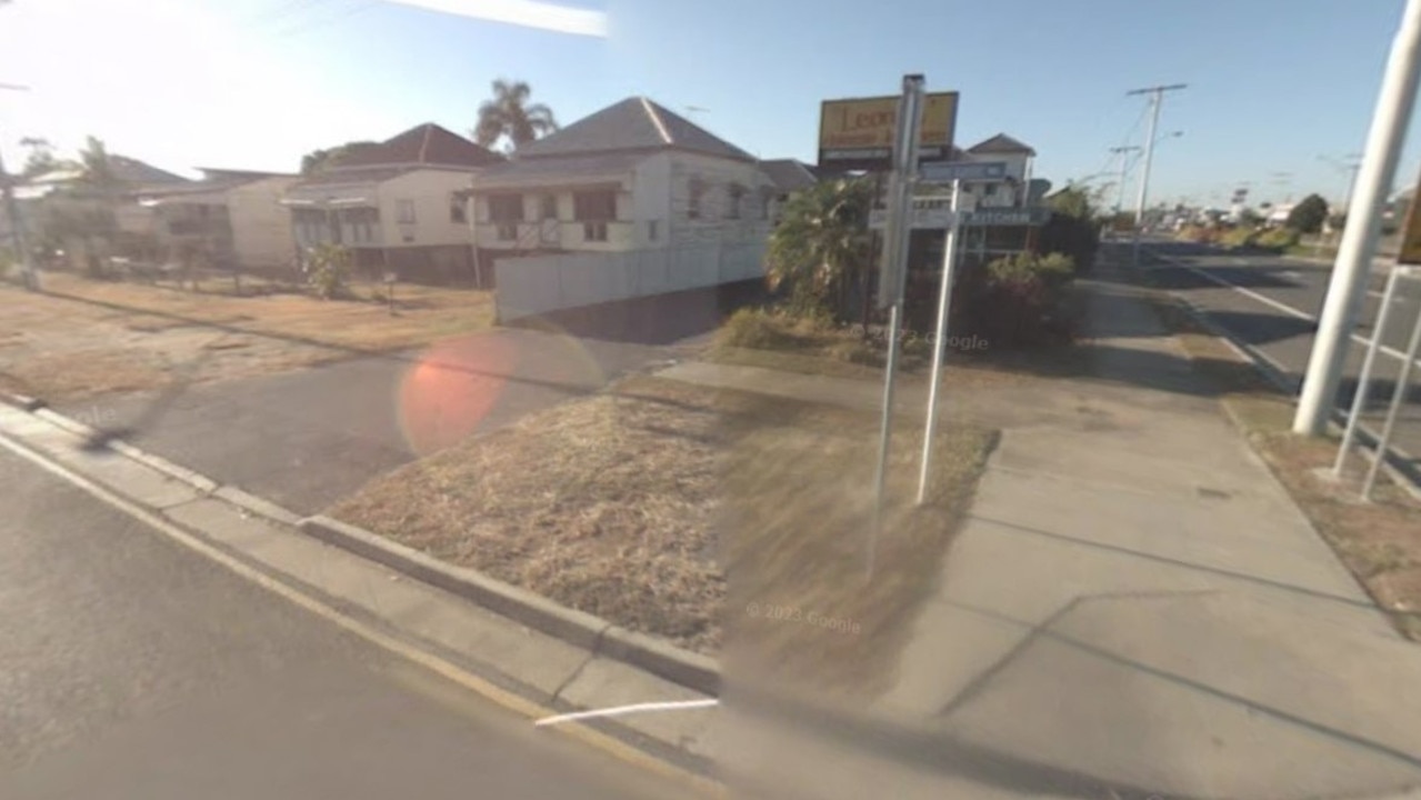 The homes next to the site on Google Maps in 2008.