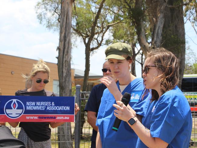 Katie and Michelle say nurses are burnt out.