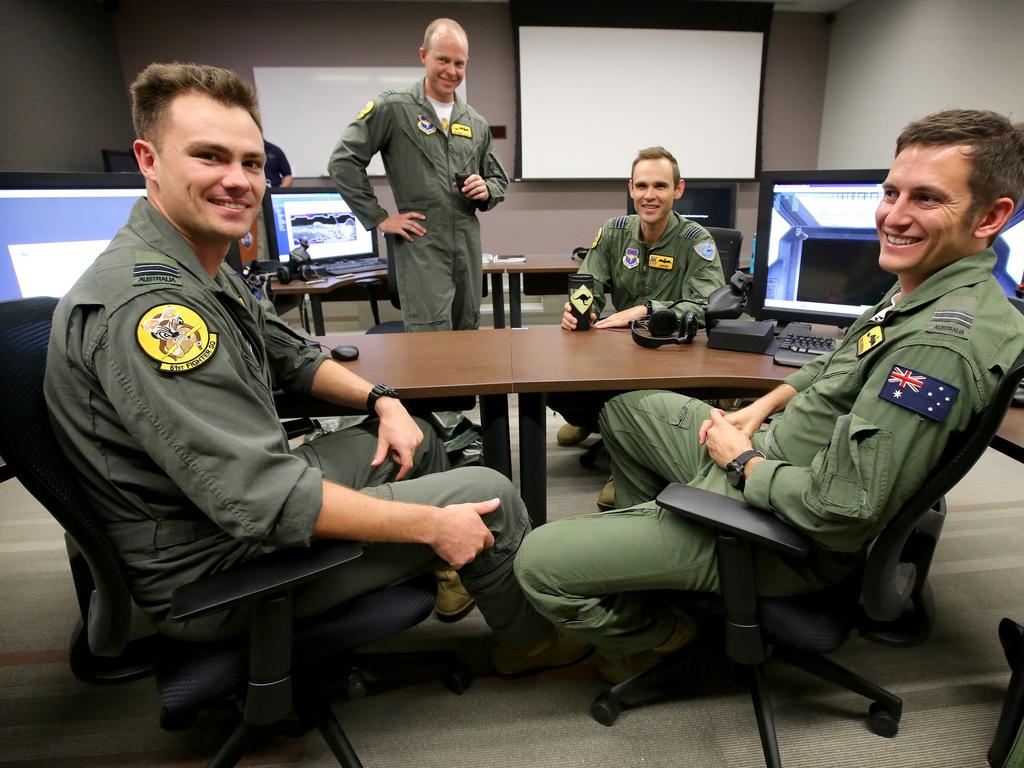 F35 fighter jets Luke Airforce base in Phoenix Arizona Picture: Nathan Edwards