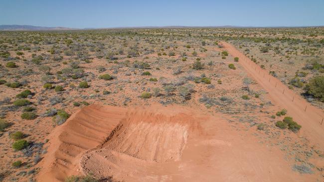 Ms Stuart and Ms McKenzie feared it would be harder to protect sacred sites like those destroyed in the Flinders Ranges last month if the referendum passed. Picture: Supplied.