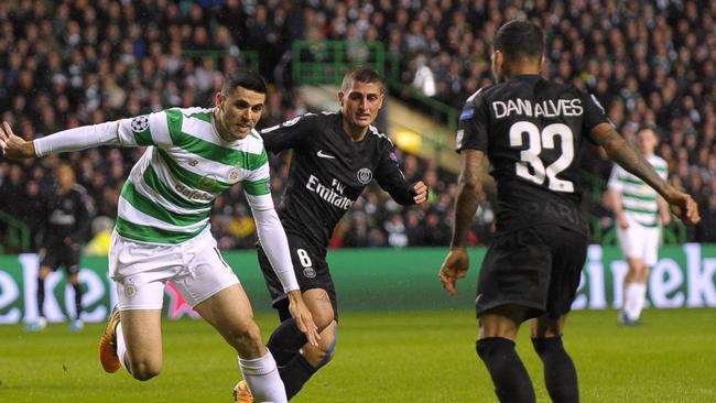 Celtic FC - TOM ROGIC DOING TOM ROGIC THINGS! What a goal from the Wizard  😍🧙‍♂️ #DUFCCEL, #cinchPrem, #COYBIG 🍀
