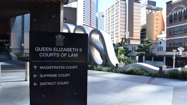 The drama unfolded in Brisbane’s District Court on Monday.