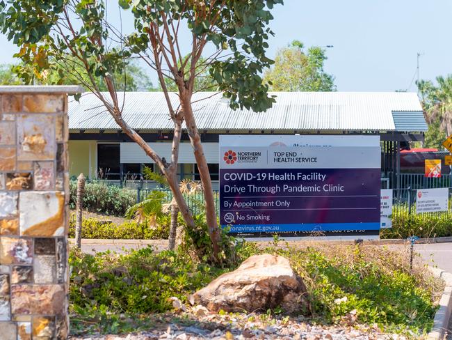 Staff prepare the Howard Springs worker's camp once more in preparation for an influx of arrivals to the Northern Territory undertaking mandatory supervised quarantine. Picture: Che Chorley