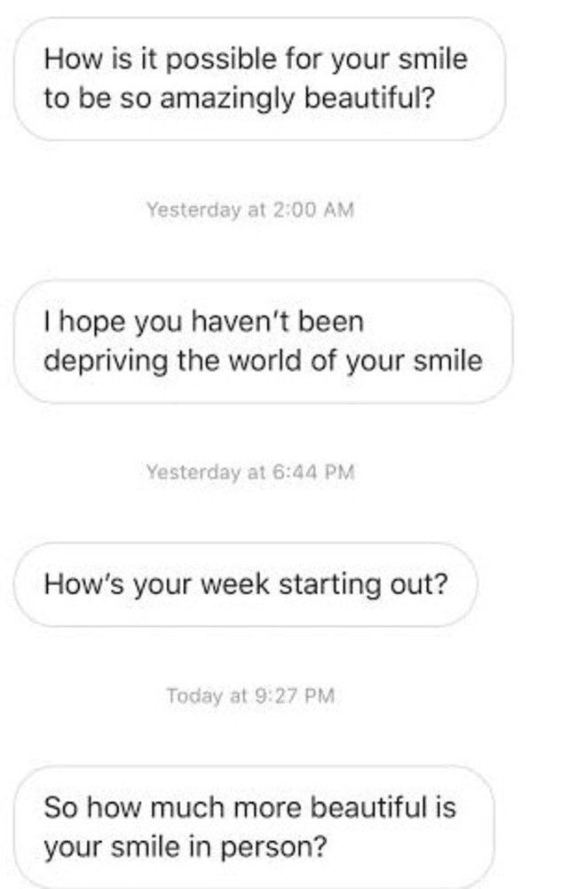 Every girl I know has some guy in her DM’s having a conversation with themselves.