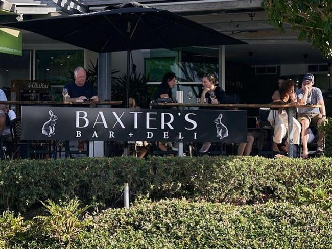 Baxter's Bar and Deli at Noosaville.