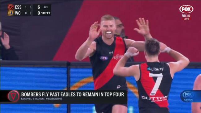 Bombers lock in top four spot after battle with Eagles