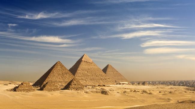 Magnificent: the pyramids at Giza. Picture: iStock