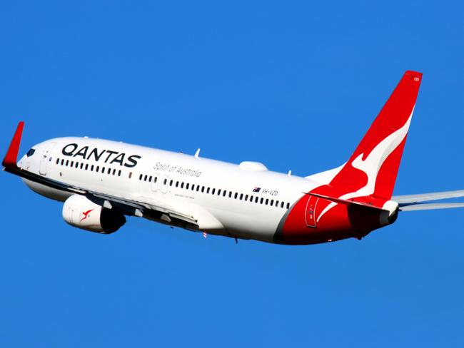 Brisbane Domestic Airport - QANTAS flight pictured taking off from the Brisbane Domestic Airport. Sunday 13th November 2022 Picture David Clark Photography