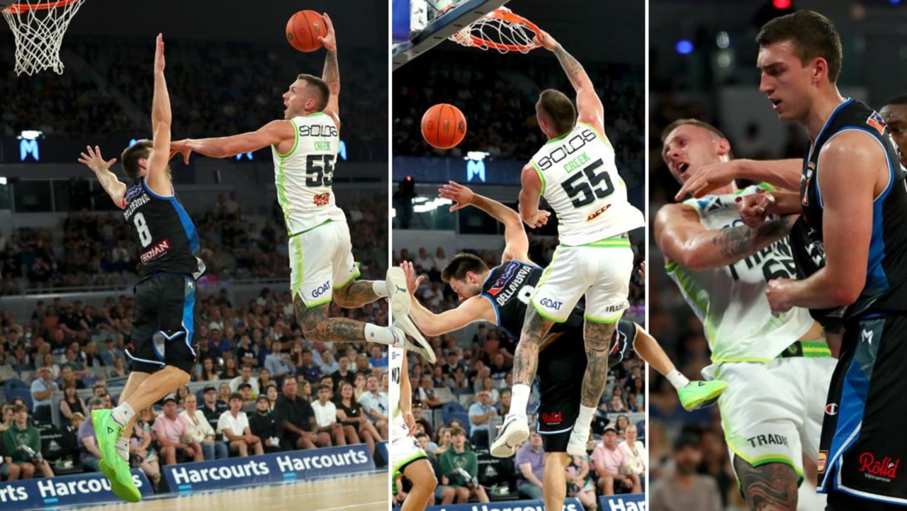 The Throwdown hit fever pitch when Mitch Creek dunked on Matthew Dellavedova.