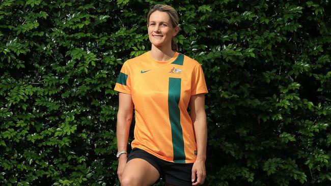 SA-born Matildas great Di Alagich featured in the last game the national team played in Adelaide, during the 2006 Women’s Asian Cup. Picture: Justin Brierty