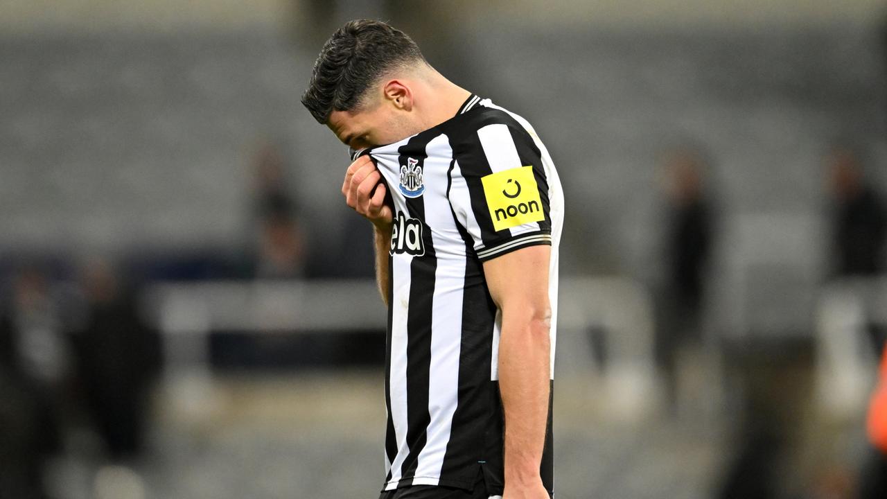 Newcastle ultimately came last in their group. (Photo by Stu Forster/Getty Images)