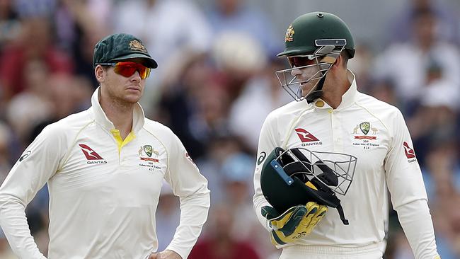 Tim Paine says Steve Smith’s knowledge is invaluable. Picture: Ryan Pierse/Getty Images