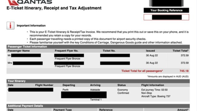 More than 112,000 records were leaked online from the company's non-password protected database, including details such as passport images, travel visas, travel itineraries and tickets. Picture: Website Planet