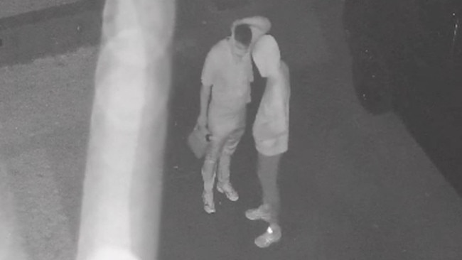 Police release CCTV footage following car fire