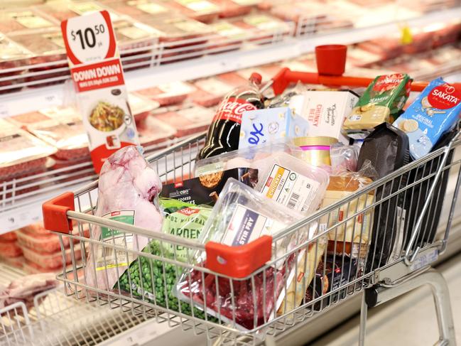 Coles has launched its winter discounts and promotional campaign with price cuts for many grocery items. Picture - Coles