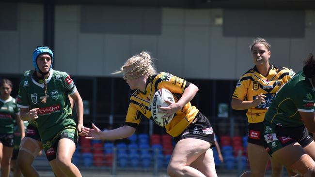 Harvey Norman under 19s game between the Ipswich Jets and Sunshine Coast Falcons. Saturday March 4, 2023. Picture, Nick Tucker.