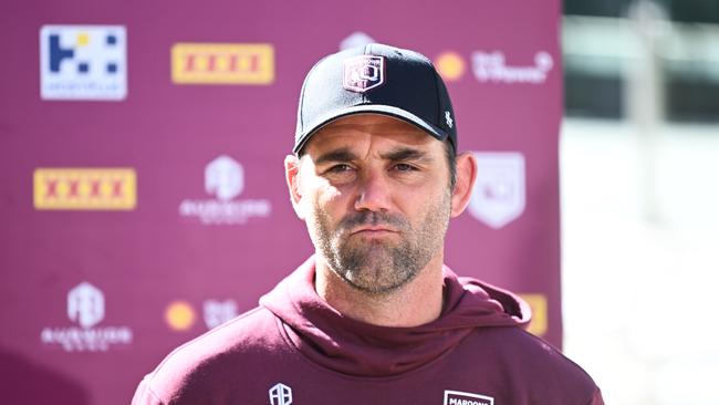 Maroons assistant coach Cameron Smith admits he’s nervous, given their smooth preparation. Picture: NCA NewWire.