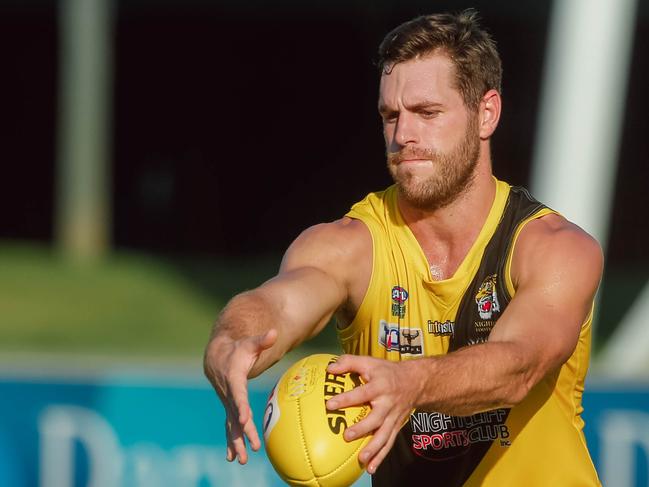 Daniel Bowles enjoyed another successful season with Nightcliff. Picture: Glenn Campbell