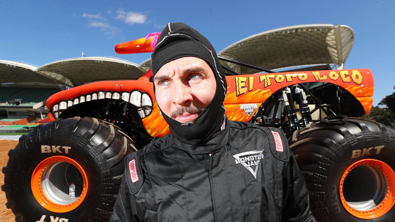 Monster Jam Adelaide What driving a monster truck feels like Herald Sun