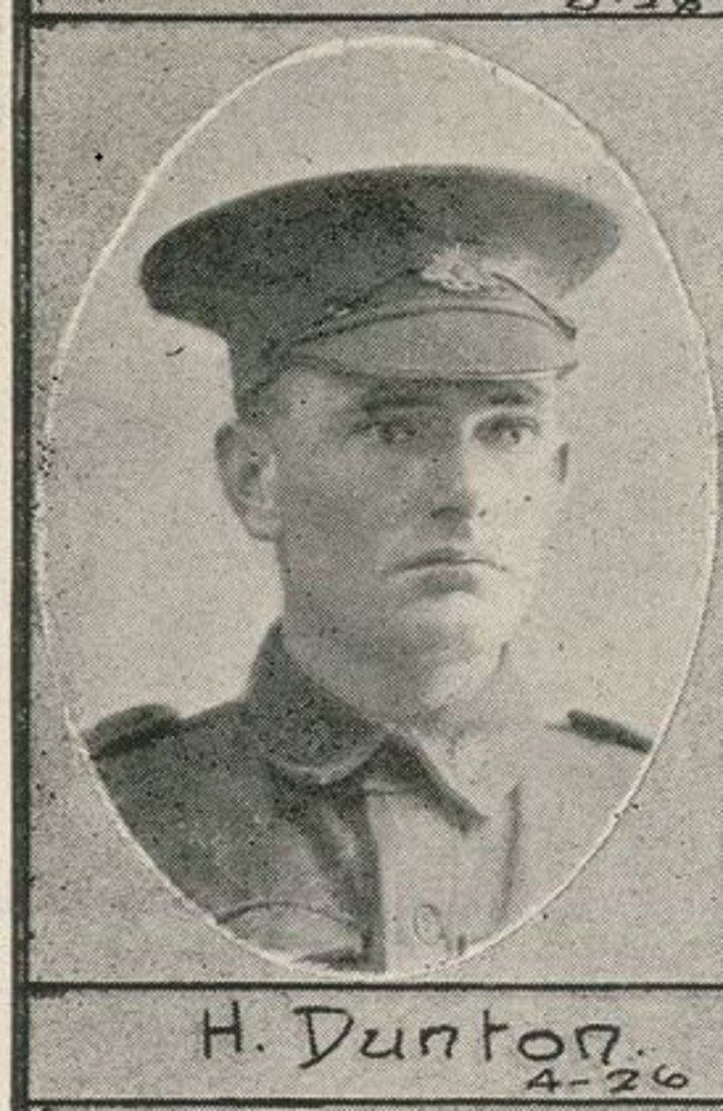 Private Harry Dunton