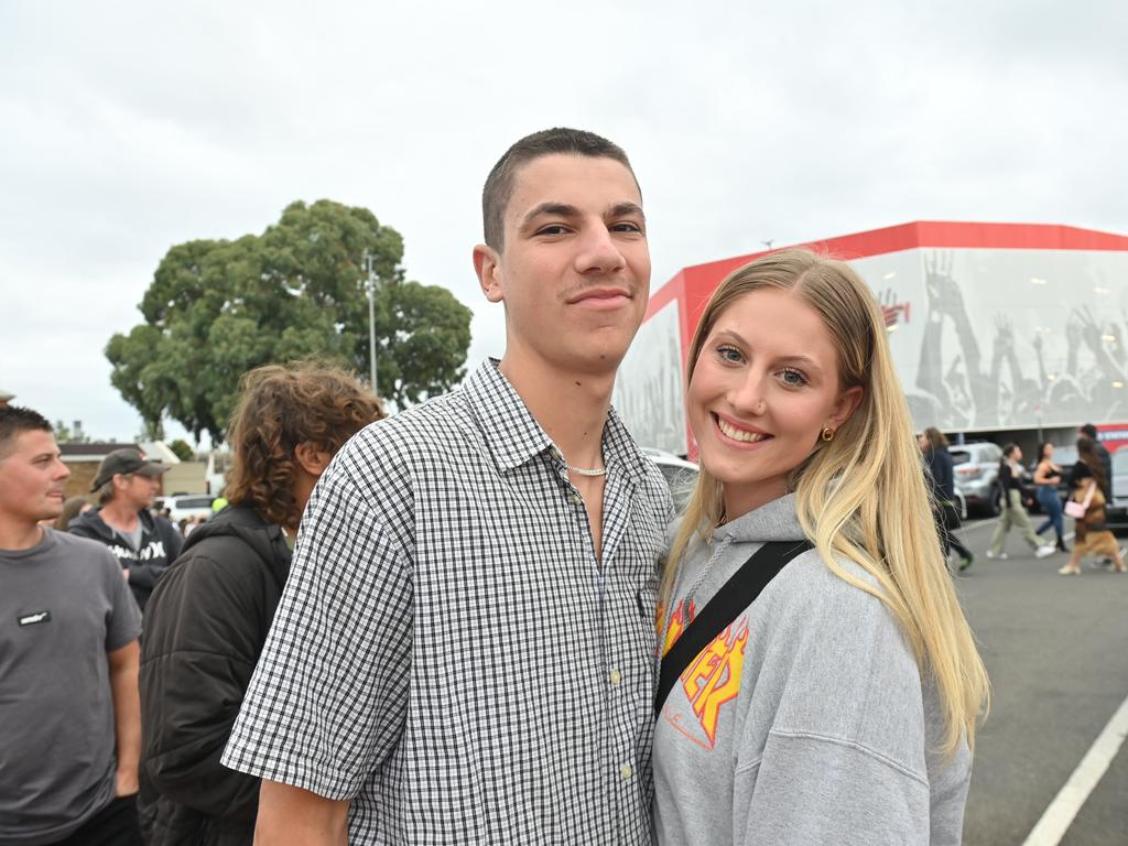 Fans outside the Snoop Dogg Concert at the Adelaide Entertainment centre. Picture: Keryn Stevens