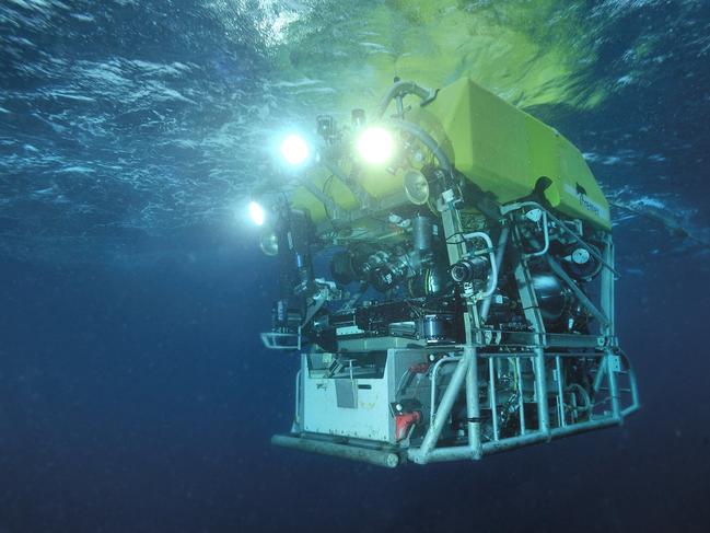 French deep-sea diving robot Victor 6000. Picture: Olivier Dugornay/Ifremer/Abaca Press/AAP