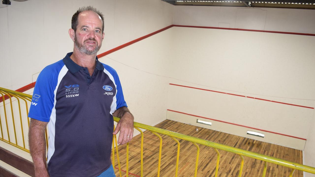 Stephen Miller spent a year working hard to transfer a dilapidated, cyclone-ravaged building into Proserpine Health N Fitness on Chapman St. Photo: Elyse Wurm