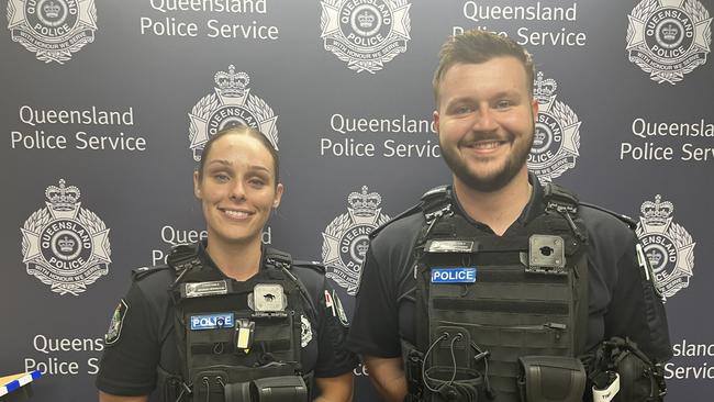 12 new constables welcomed by Nigel Dalton for their first day in the Mackay District Police force,