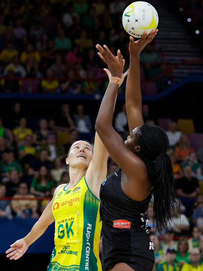 Grace Nweke will start for the Ferns. (Photo by Russell Freeman/Getty Images)