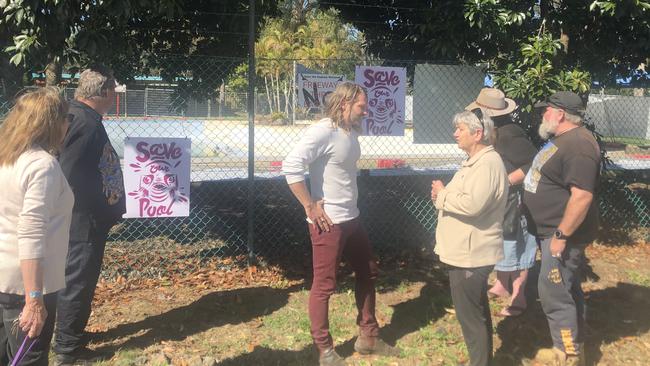 Eagleby residents said they wanted the pool to be upgraded and wanted it to remain open to the public.