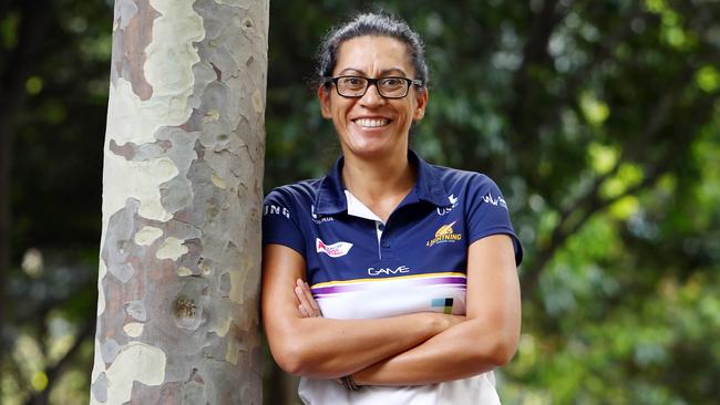 Sunshine Lightning coach Noeline Taurua. Picture: Aaron Francis.