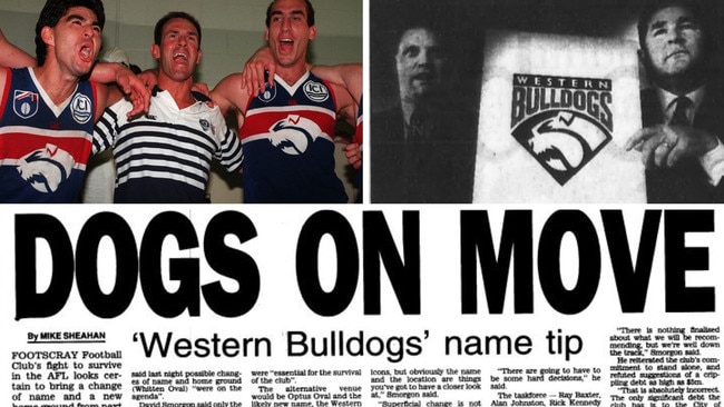 The Western Bulldogs will revert to Footscray this weekend, but  28 years on from the original name change Rick Kennedy believes it was the right move.