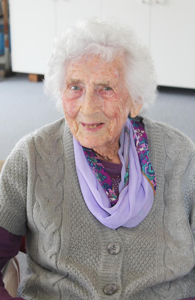 Joyce Marler will celebrate her 100th birthday on February 13, 2022. Picture: Contributed