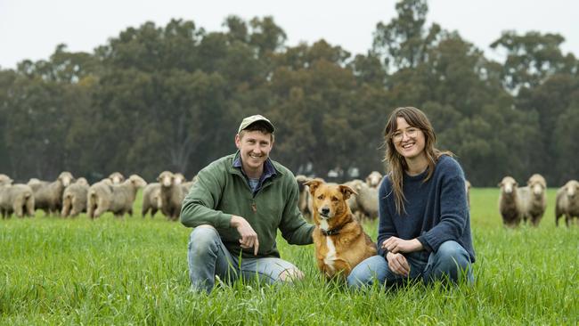 ”Having the flour mill is definitely going to make this block of land feasible,” says Courtney, founder of Woodstock Flour.