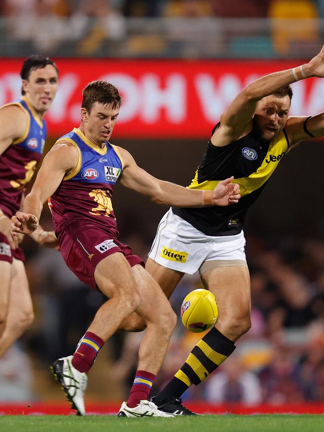 Jarryd Lyons was one of Brisbane’s stars in the qualifying final against Richmond.