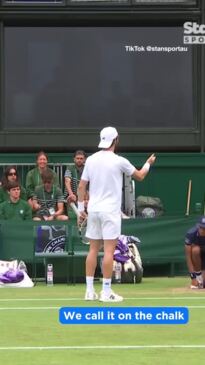 Aussie duo blow up at 'worst call ever' at Wimbledon